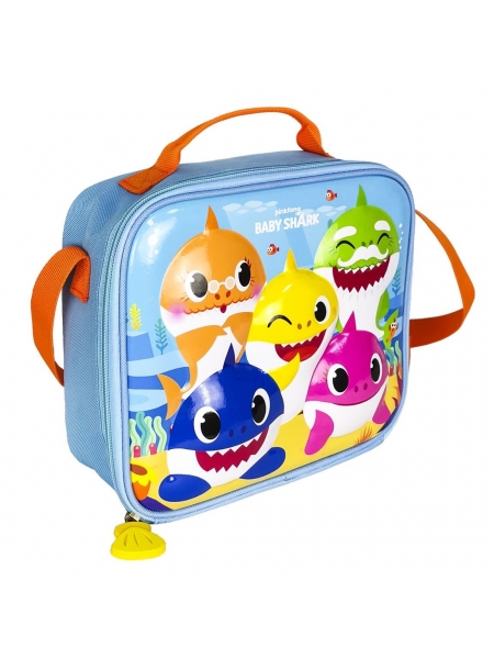 Portamerenda termica per bambini 3D Baby Shark